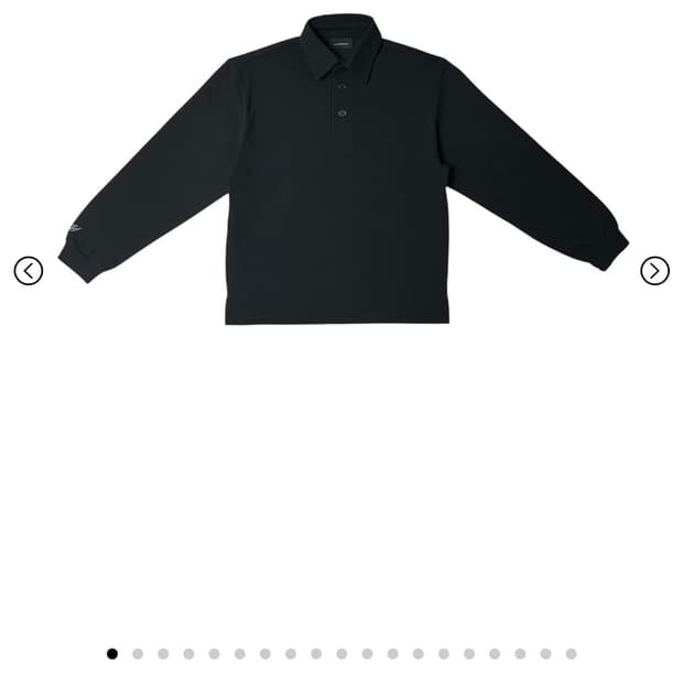 [교횐] 26-001 PK SHIRT (BLACK)