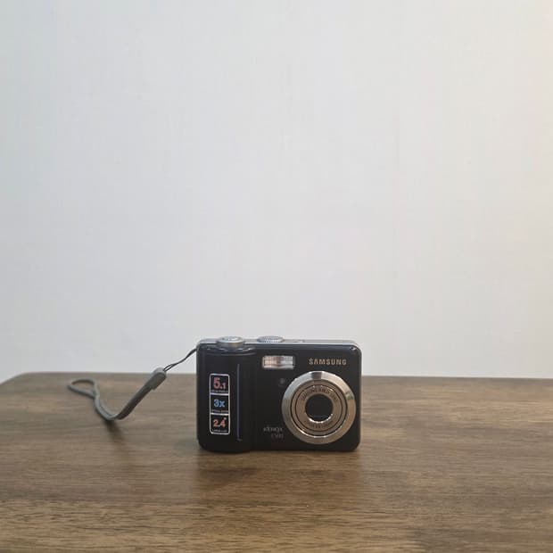 Samsung kenox s500 빈티지 콤팩트 카메라 작례 O