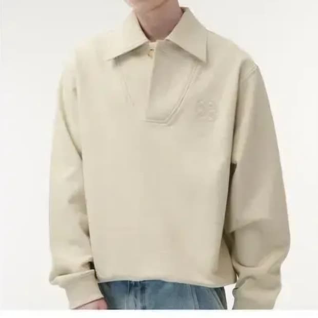 세터 카라 스웻셔츠