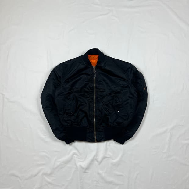 90‘s 알파인더스트리 ma-1 마원 항공점퍼 자켓