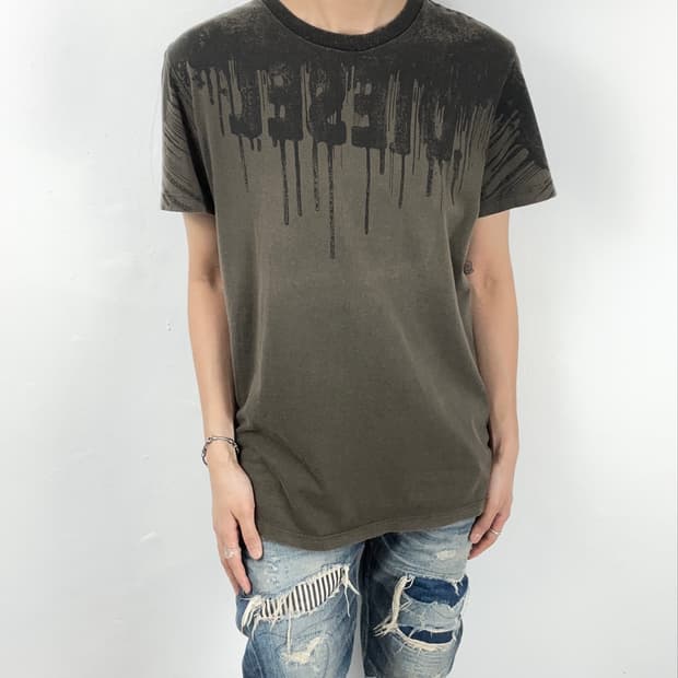 Diesel Paint Drip Graphic T-Shirt