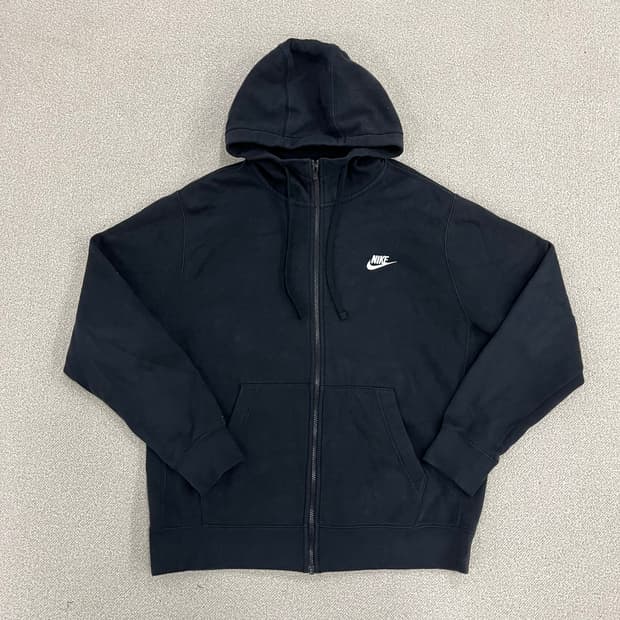 L 나이키 스우시 후드 집업 0223M1
