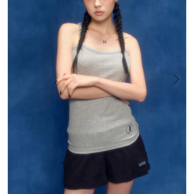 애즈온 틸다 슬리브리스 그레이 tilda