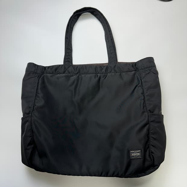 PORTER CREAM TOTE BAG 포터 크림 토트백