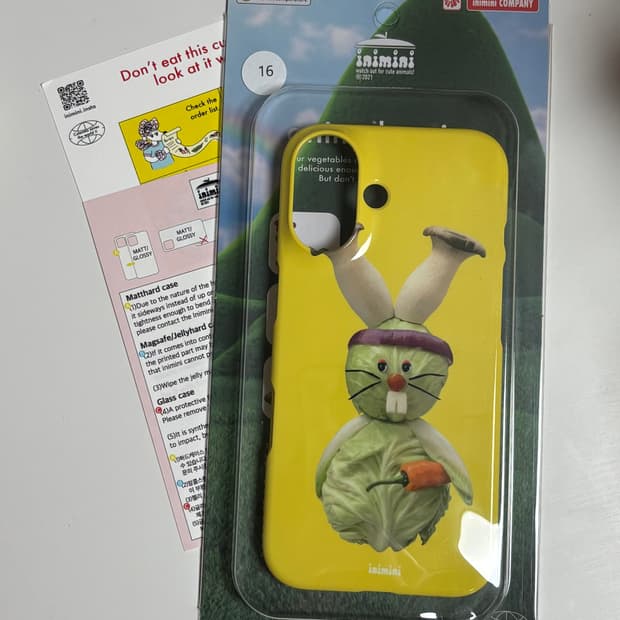 이니미니 토끼 케이스 (아이폰16)