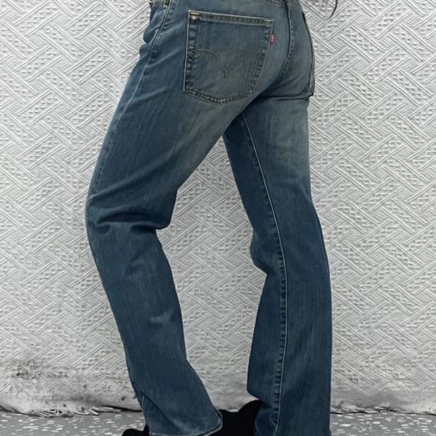 리바이스 501 올드스쿨 빈티지워싱 데님 청바지 30인치 C09214