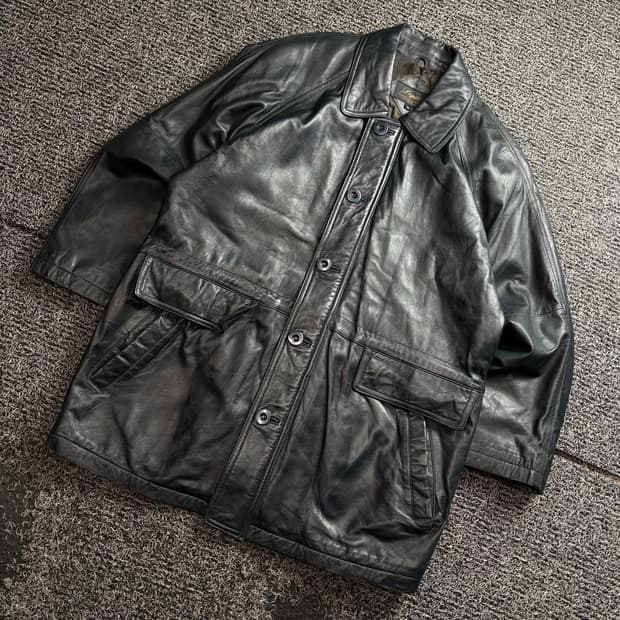 일판 빈티지 아카이브 램스킨 양가죽 카코트 3390