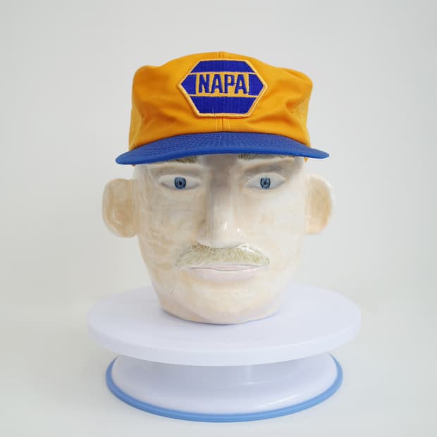 80's NAPA Auto Parts Trucker Cap