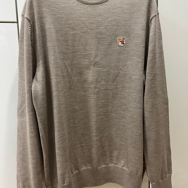 24fw 메종키츠네 니트 L (새상품)