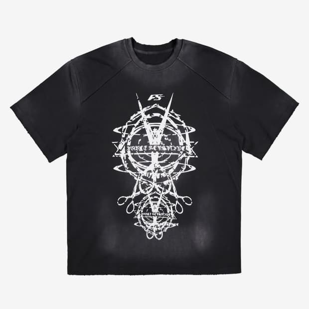 포스센스티브 / darkness scissors t-shirt / 0