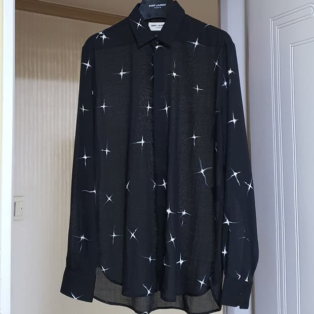 생로랑 슈팅스타 셔츠