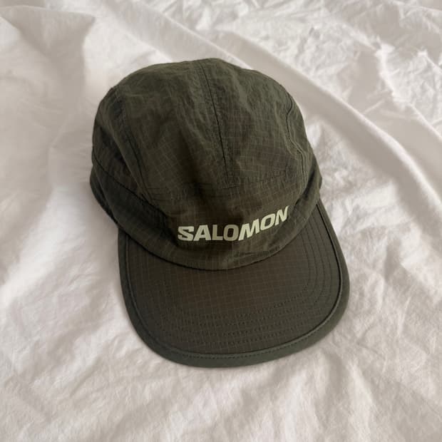 살로몬 프라이머리 립스탑 캠프캡 카키