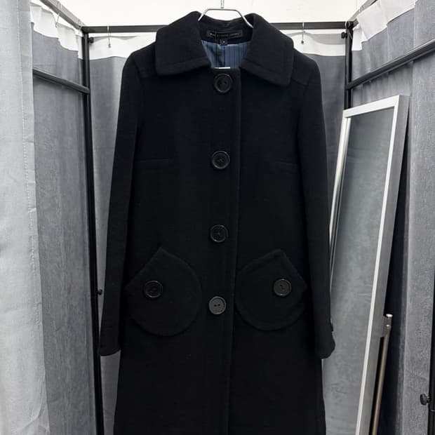 마크 제이콥스 빅버튼 울코트 블랙