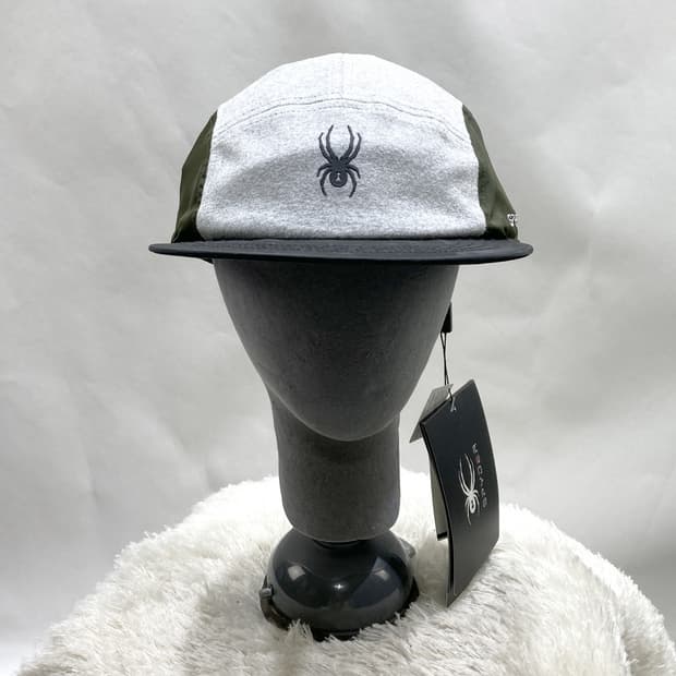 스파이더 글로시 사이드패널 캠프캡 새상품 F