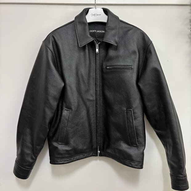도프제이슨 티코어 레더싱글자켓