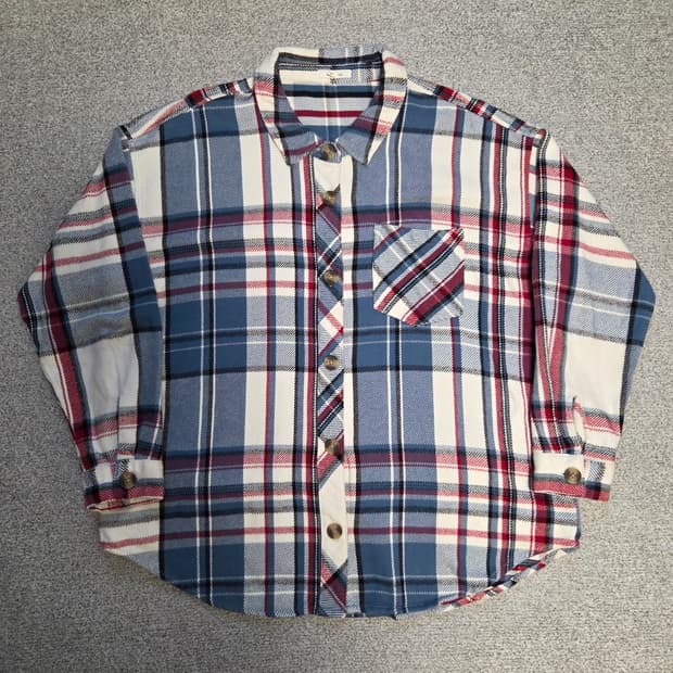 Maurices 플란넬 체크셔츠 자켓 L-XL(100-105)