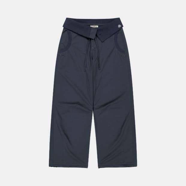 코이세이오 FLOW FOLD PANTS NAVY  플로우폴드 팬츠 네이비