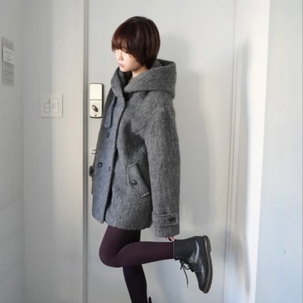 인앤양인 하모니 미야 코트 차콜