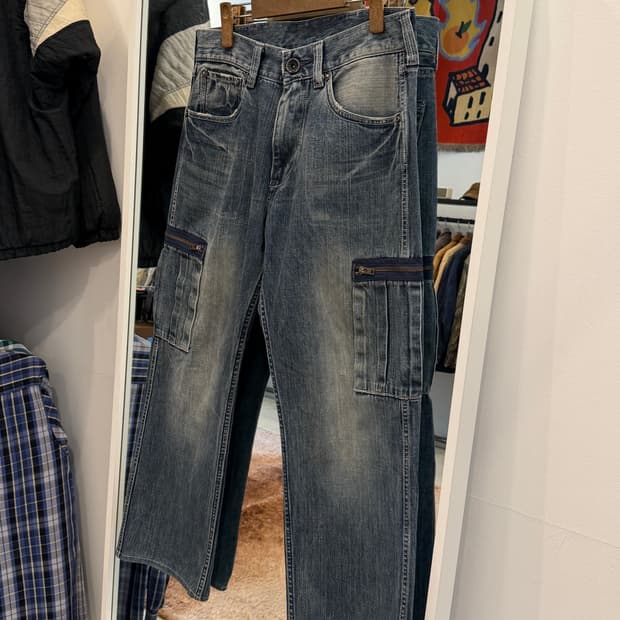 00s Levis 리바이스 503 카고 데님 팬츠 (32inch)