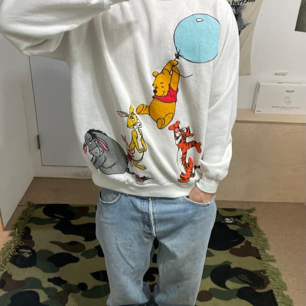 90‘s 헤인즈 푸 스웻 (XL)