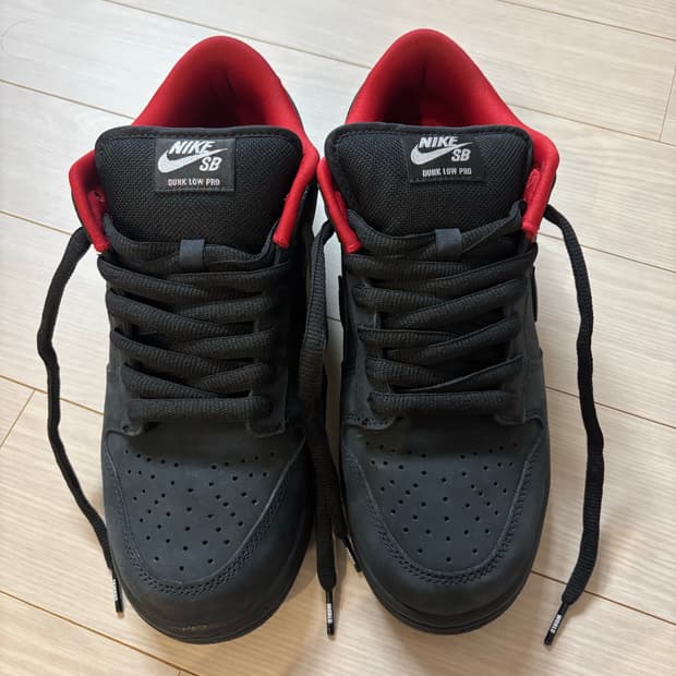 나이키 슈프림 SB 덩크 로우 블랙 270