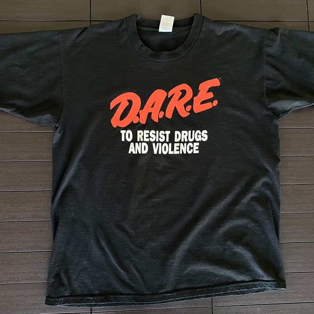 (XL) 빈티지 90s DARE 티셔츠