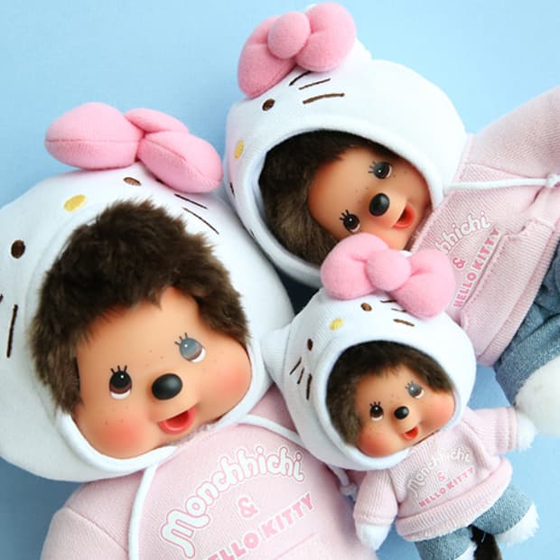 고전 헬로키티 몬치치s 인형