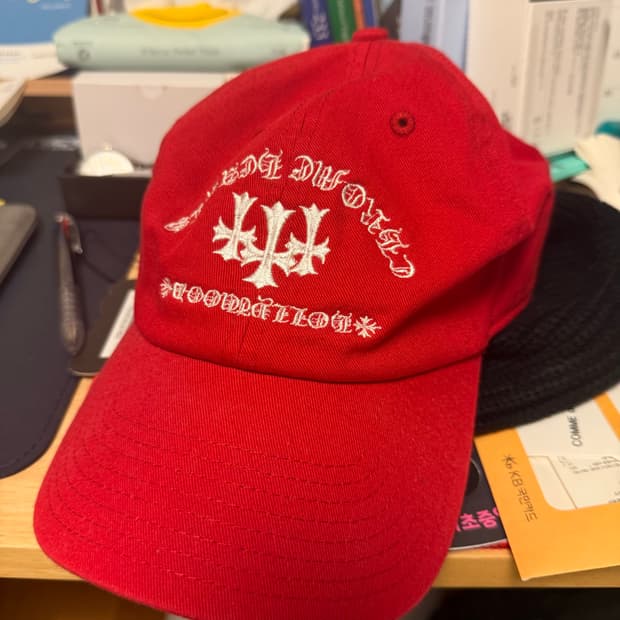 nptsss 크롬하츠 레드 볼캡🧢