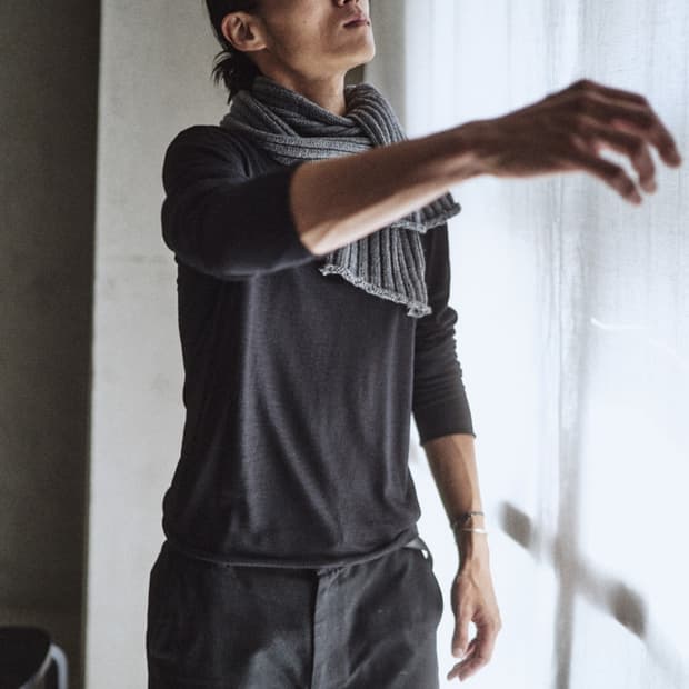 모노프리베 Textured Wool Long Sleeve 2