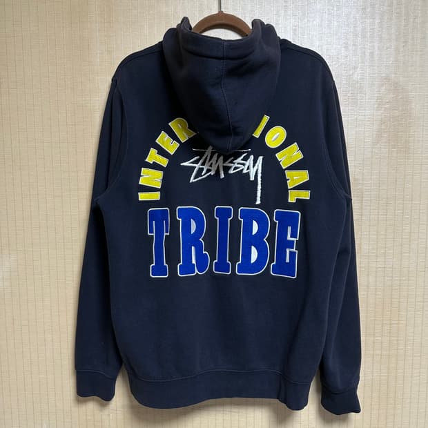 스투시 TRIBE 트라이브 후드집업 L사이즈