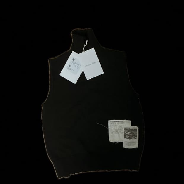 [Matin Kim Wool Sleeveless Knit Vest