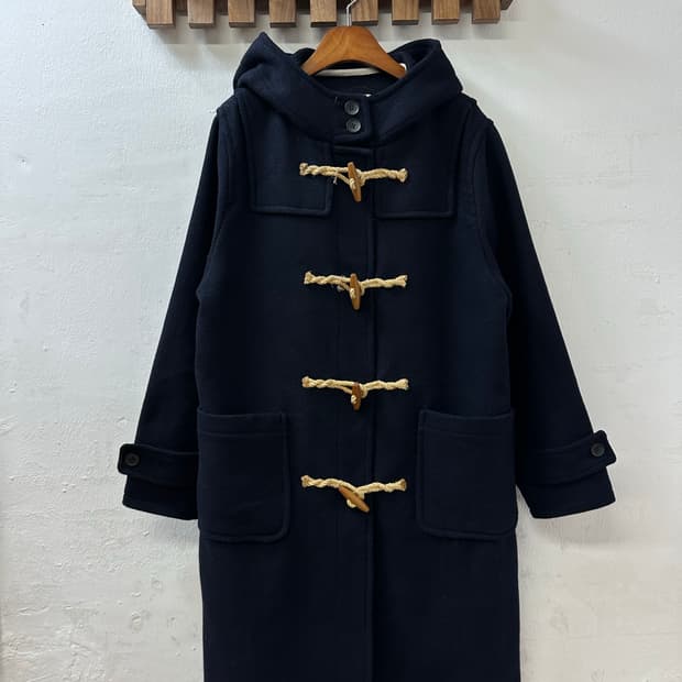 빈티지 하버드 일본판 떡볶이 후드 더플 코트 