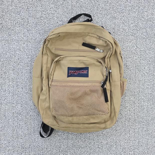 [F] 잔스포츠 메쉬 포켓 백팩 0119J