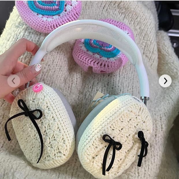 [라세레모니] 에어팟 맥스 케이스 리본