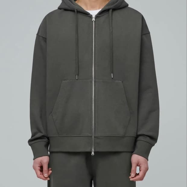 무신사 스탠다드 헤비웨스트 오버사이즈 후드집업