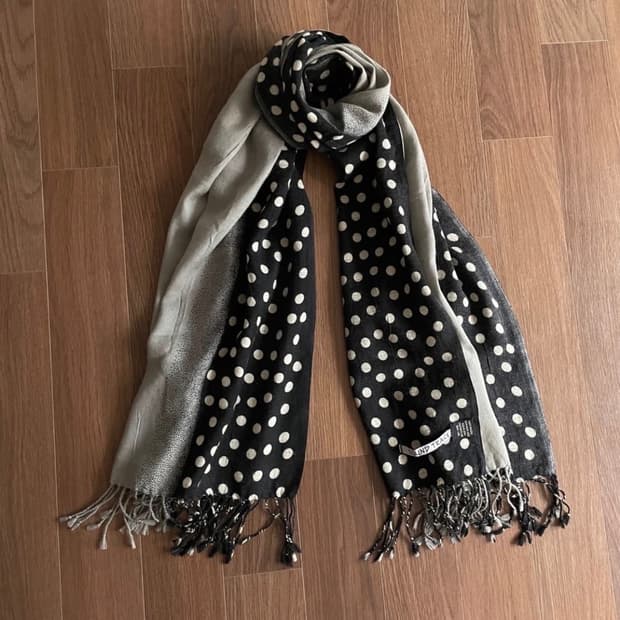 sound track 빈티지 도트 머플러