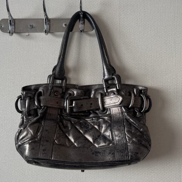 버버리 가죽 버클 미니 숄더백 