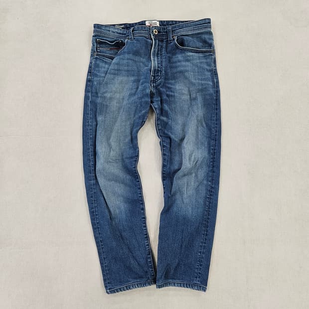 [W32L32] 타미힐피거 일자핏 워싱 데님 팬츠 0115YH1