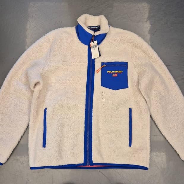폴로스포츠 레트로 플리스 자켓