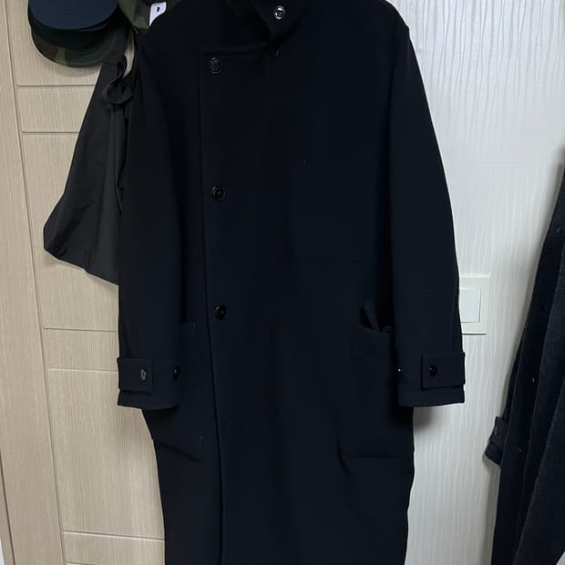 르메르 랩코트 블랙24fw L