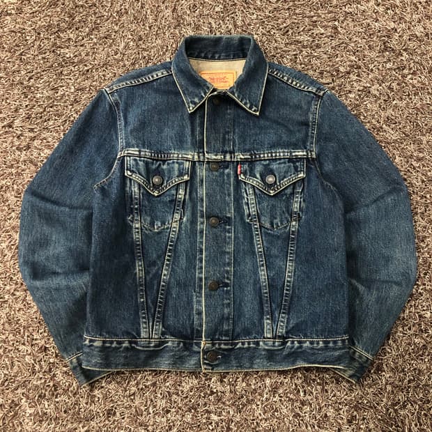 리바이스 재팬 90s 데님 트러커 자켓 W7505
