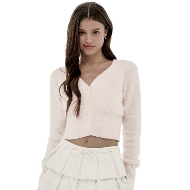 클리시어 코튼캔디 가디건