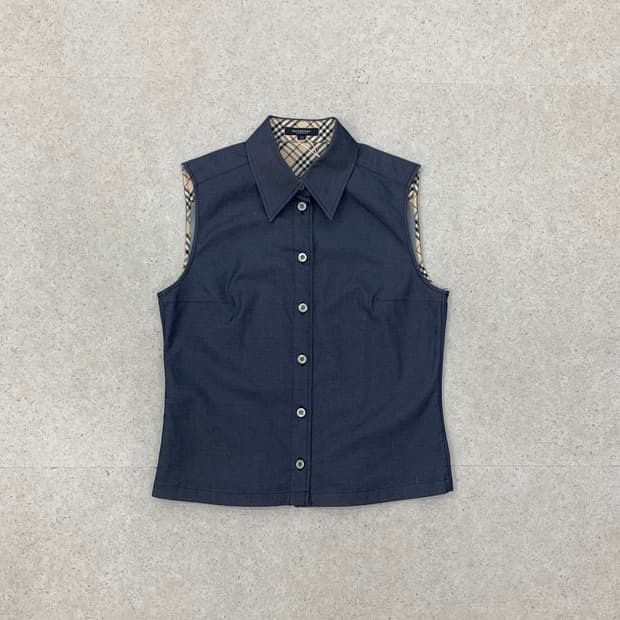 Burberry 버버리 런던 체크 베스트