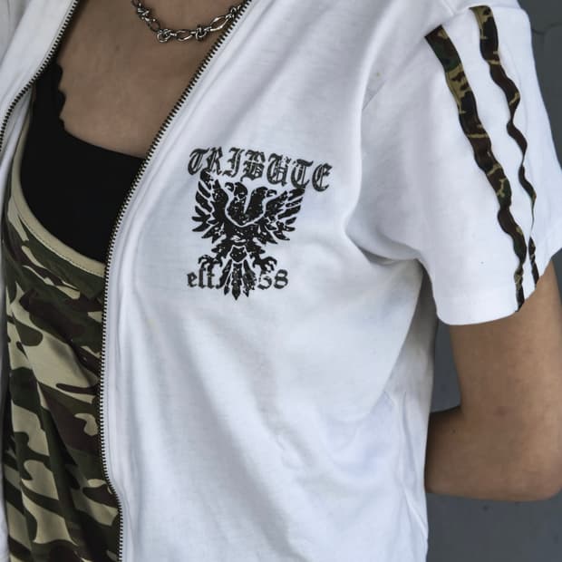 Japanese Short Sleeve Zip-Up