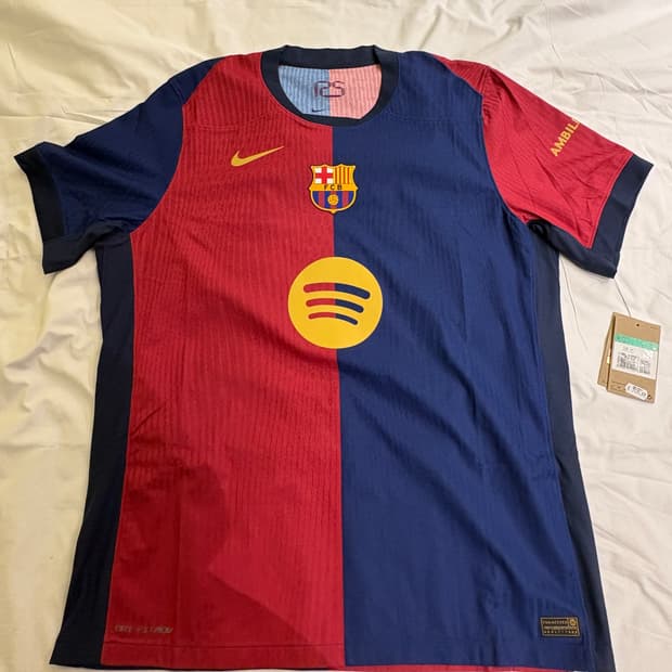 [스페인 캄프 누 직구] 24/25 FC 바르셀로나 어센틱 XL