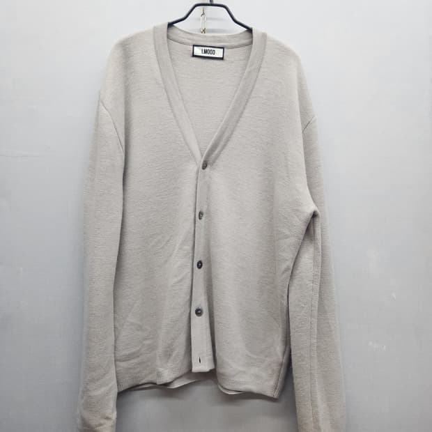 엘무드 울/캐시나일론 가디건 46(XL)