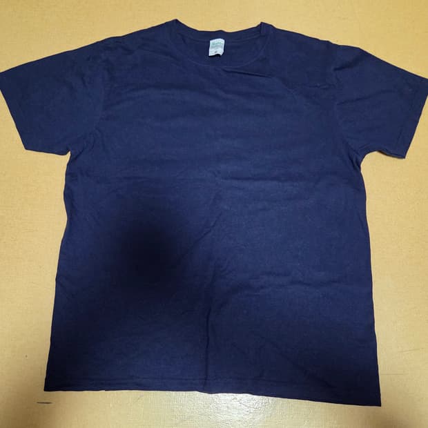 길단 XL 회색/네이비 반팔 티셔츠