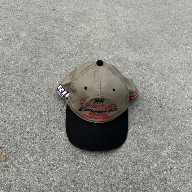 vintage 90's pontiac exitement 400 cap