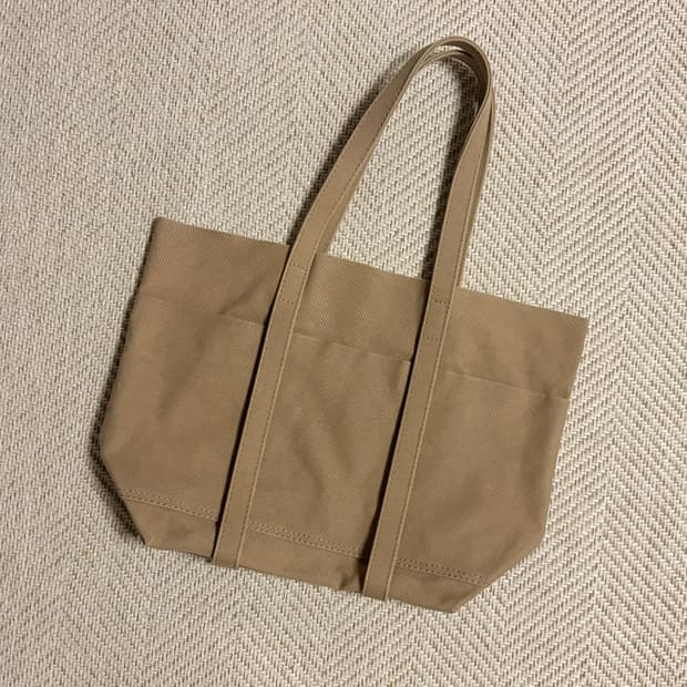 아미아칼바 워시드 캔버스백