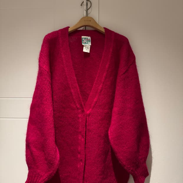 이태리 빈티지 울가디건